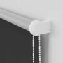 Estor Enrollable Opaco negro 125x130 cm Tela Ancho 121,6 cm by , Blinds and blinds - Ref: Foro24-4010847, Price: 23,69 €, Dis...
