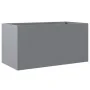 Jardinera de acero galvanizado plateado 62x30x29 cm by , Pots and planters - Ref: Foro24-841594, Price: 38,15 €, Discount: %