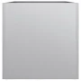 Jardinera de acero galvanizado plateado 62x30x29 cm by , Pots and planters - Ref: Foro24-841594, Price: 38,15 €, Discount: %