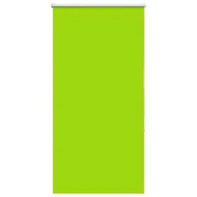 Estor Enrollable Opaco hojas verde 80x130 cm Tela