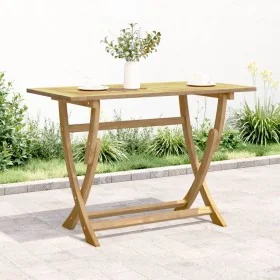 Mesa de jardín plegable madera maciza de acacia 110x55x75 cm by , Garden tables - Ref: Foro24-365736, Price: 103,07 €, Discou...