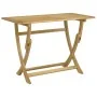 Mesa de jardín plegable madera maciza de acacia 110x55x75 cm de , Mesas de jardín - Ref: Foro24-365736, Precio: 98,99 €, Desc...