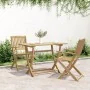 Mesa de jardín plegable madera maciza de acacia 110x55x75 cm de , Mesas de jardín - Ref: Foro24-365736, Precio: 98,99 €, Desc...