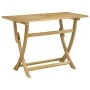 Mesa de jardín plegable madera maciza de acacia 110x55x75 cm de , Mesas de jardín - Ref: Foro24-365736, Precio: 98,99 €, Desc...