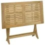 Mesa de jardín plegable madera maciza de acacia 110x55x75 cm de , Mesas de jardín - Ref: Foro24-365736, Precio: 98,99 €, Desc...