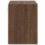 Armario de pared para garaje madera de ingeniería marrón roble de , Armarios industriales - Ref: Foro24-860637, Precio: 36,08...