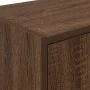 Armario de pared para garaje madera de ingeniería marrón roble de , Armarios industriales - Ref: Foro24-860637, Precio: 36,08...