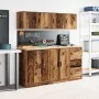 Armarios de pared 2 uds para garaje madera antigua madera de , Armarios industriales - Ref: Foro24-860640, Precio: 59,44 €, D...