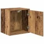 Armarios de pared 2 uds para garaje madera antigua madera de , Armarios industriales - Ref: Foro24-860640, Precio: 59,44 €, D...