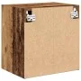 Armarios de pared 2 uds para garaje madera antigua madera de , Armarios industriales - Ref: Foro24-860640, Precio: 59,44 €, D...