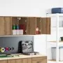 Armarios de pared 2 uds para garaje madera artesanal roble by , Armarios industriales - Ref: Foro24-860642, Price: 59,44 €, D...