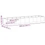 Jardinera oxidada acero corten 360x80x40 cm by , Pots and planters - Ref: Foro24-860772, Price: 184,88 €, Discount: %