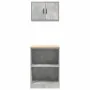 Armarios 2 uds para garaje madera de ingeniería ris hormigón by , Armarios industriales - Ref: Foro24-3328281, Price: 99,57 €...