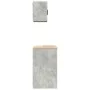 Armarios 2 uds para garaje madera de ingeniería ris hormigón by , Armarios industriales - Ref: Foro24-3328281, Price: 99,57 €...