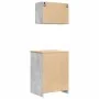 Armarios 2 uds para garaje madera de ingeniería ris hormigón by , Armarios industriales - Ref: Foro24-3328281, Price: 99,57 €...