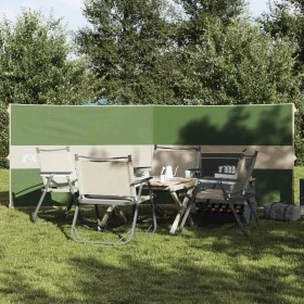 Cortaviento de camping impermeable verde 344x120 cm by , Windbreaks - Ref: Foro24-4009651, Price: 27,38 €, Discount: %