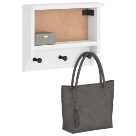 Perchero de pared SANDNES madera maciza pino
