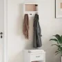 Perchero de pared SANDNES madera maciza pino blanco 45x12x35cm | Foro24.es | Tu tienda online para hogar, jardín y más Foro24.es