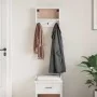 Perchero de pared SANDNES madera maciza pino blanco 45x12x35cm | Foro24.es | Tu tienda online para hogar, jardín y más Foro24.es