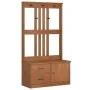 Perchero de entrada SANDENS madera maciza de pino 87x40x159,5cm by , Benches for halls and storage - Ref: Foro24-4010493, Pri...