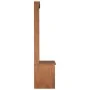 Perchero de entrada SANDENS madera maciza de pino 87x40x159,5cm de , Bancos para recibidores y almacenamiento - Ref: Foro24-4...