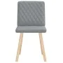 Sillas de comedor giratorias 2 unidades tela gris claro by , dining chairs - Ref: Foro24-4101121, Price: 103,29 €, Discount: %