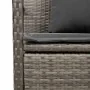 Banco de jardín con almacenaje y cojín gris ratán sintético by , garden benches - Ref: Foro24-4104213, Price: 221,74 €, Disco...