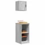 Armarios 2 uds para garaje madera ingeniería gris sonoma by , Armarios industriales - Ref: Foro24-3328274, Price: 82,04 €, Di...