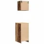 Armarios 2 uds para garaje madera ingeniería antigua madera by , Armarios industriales - Ref: Foro24-3328276, Price: 80,19 €,...