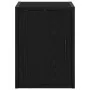 Armario de pared para garaje madera de ingeniería negra von , Armarios industriales - Ref: Foro24-860609, Preis: 29,48 €, Rab...