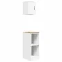 Armarios 2 uds para garaje madera de ingeniería blanco by , Armarios industriales - Ref: Foro24-3328260, Price: 66,96 €, Disc...