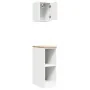 Armarios 2 uds para garaje madera de ingeniería blanco by , Armarios industriales - Ref: Foro24-3328260, Price: 66,96 €, Disc...
