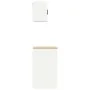 Armarios 2 uds para garaje madera de ingeniería blanco by , Armarios industriales - Ref: Foro24-3328260, Price: 66,96 €, Disc...