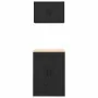 Armarios 2 uds para garaje madera de ingeniería negro von , Armarios industriales - Ref: Foro24-3328306, Preis: 164,29 €, Rab...