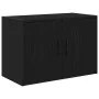 Armarios 2 uds para garaje madera de ingeniería negro von , Armarios industriales - Ref: Foro24-3328306, Preis: 164,29 €, Rab...