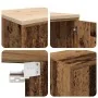 Armarios 2 uds para garaje madera ingeniería antigua madera by , Armarios industriales - Ref: Foro24-3328312, Price: 119,60 €...