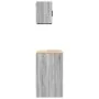 Armarios 2 uds para garaje madera ingeniería gris sonoma by , Armarios industriales - Ref: Foro24-3328310, Price: 123,76 €, D...