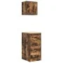 Armarios 2 uds para garaje madera ingeniería roble ahumado by , Armarios industriales - Ref: Foro24-3328327, Price: 103,14 €,...