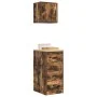 Armarios 2 uds para garaje madera ingeniería roble ahumado by , Armarios industriales - Ref: Foro24-3328327, Price: 103,14 €,...