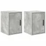 Armarios de pared 2 uds para garaje madera de ingeniería by , Armarios industriales - Ref: Foro24-860614, Price: 42,60 €, Dis...