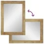 Espejo de baño madera maciza mango marrón 50x70x2,5 cm by , Bathroom furniture - Ref: Foro24-4017751, Price: 77,59 €, Discoun...