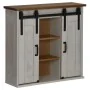 Armario colgante HALDEN 2 puerta correderas 75x22,5x70cm blanco von , Küchenschränke - Ref: Foro24-4018442, Preis: 146,05 €, ...