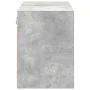 Armario de pared para garaje madera de ingeniería gris hormigón by , Armarios industriales - Ref: Foro24-860649, Price: 44,79...