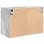 Armario de pared para garaje madera de ingeniería gris hormigón by , Armarios industriales - Ref: Foro24-860649, Price: 44,79...