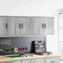 Armarios de pared 2 uds para garaje madera gris sonoma von , Armarios industriales - Ref: Foro24-860654, Preis: 76,38 €, Raba...