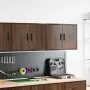 Armarios de pared 2 uds para garaje madera marrón roble by , Armarios industriales - Ref: Foro24-860656, Price: 70,88 €, Disc...