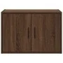 Armarios de pared 2 uds para garaje madera marrón roble by , Armarios industriales - Ref: Foro24-860656, Price: 70,88 €, Disc...