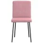 Sillas de comedor 6 unidades terciopelo rosa | Foro24.es | Tu tienda online para hogar, jardín y más Foro24.es