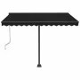 Toldo automático con LED y sensor de viento antracita 350x250cm by , Awnings - Ref: Foro24-3069734, Price: 566,44 €, Discount: %