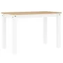 Juego de comedor Panama 4 pzas madera maciza de pino blanco by , Furniture sets for kitchens and dining rooms - Ref: Foro24-3...